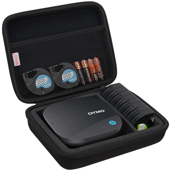 Funda de viaje BOVKE para rotuladora Bluetooth DYMO LetraTag 200B