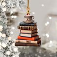 thumbnail image 5 of Nuevo colgante de árbol de Navidad, creativo, multiestilo, colgante de coche, ambiente navideño, material acrílico, colgante para decoración de habitación del hogar, 5 of 5