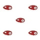 thumbnail image 2 of Sonducket Extensor de patilla de cambio trasera para bicicleta, mantenimiento de gancho trasero, rojo Rojo 5piezas Sonducket CBP235405, 2 of 6