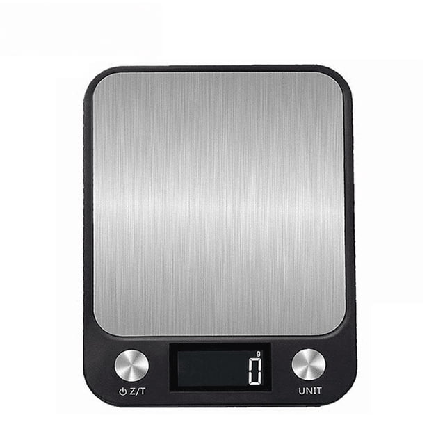 Báscula electrónica de cocina recargable Báscula electrónica de acero inoxidable Báscula para repostería doméstica Báscula de cocina recargable de 5/10 kg