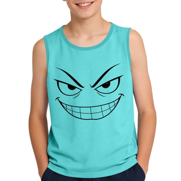 Niños Niños Niños Camisola sin Mangas con Linda Impresión de Gradiente para el Uso Casual Y Ocasiones Especiales