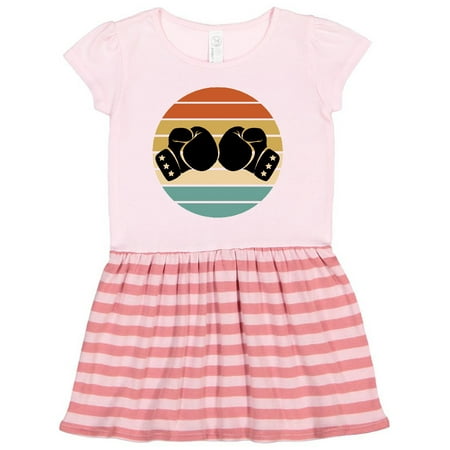 

Inktastic Kickboxing Boxing Gloves Gift Toddler Girl Dress