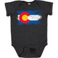 thumbnail image 3 of Inktastic Colorado Flag Distressed Look Boys or Girls Baby Bodysuit, 3 of 5