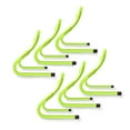 thumbnail image 2 of Soidarity Paquete de 6 vallas de velocidad, ayudas de entrenamiento ajustables plegables, vallas de plástico reutilizables para interiores y Ropa Deportiva, Zapatos, 2 of 6