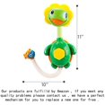 thumbnail image 4 of Juguetes de baño para bebés, bañera con rociador, fuente de juguetes para niños, ducha de mano, bañera flotante, ducha, piscina, baño, juguete para bebés, niños pequeños, niños Ormromra WMZL-1197, 4 of 7