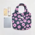 thumbnail image 2 of Bolso Mujer Piel Sintética Tote Floral Vintage Suave Mujer Diario Al Aire Libre Rosa, 2 of 9