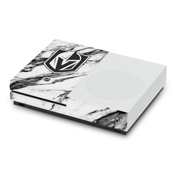 Head Case Designs Officially Licensed NHL Vegas Golden Knights Marble Vinyl Sticker Skin Decal Cover Compatible with Microsoft Xbox One S Console
