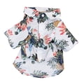 thumbnail image 3 of 4 Uds. Ropa para perro mascota poliéster estampado hawaiano suave transpirable para viajes en la playa JShteea El nuevo, 3 of 9