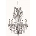 thumbnail image 1 of Elegant Lighting Imperial 25" 8 Light Elements Crystal Chandelier, 1 of 1