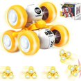 thumbnail image 1 of Cddzsw Camión con tracción hacia atrás para niños pequeños de 3 a 5 años 6 rondas de inercia 360 juguetes giratorios para autos acrobáticos 3 4 5 6 años Vehículo Push And Go Favores de fiesta para niñ, 1 of 5