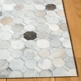 thumbnail image 3 of SAFAVIEH Studio Leather Alvin Geometric Area Rug, Ivory/Grey, 8' x 10', 3 of 8
