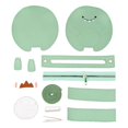 thumbnail image 2 of thinsony DIY Leather Shoulder Bag Making Tote Wallet Material Craft Sewing Handmade Green, 2 of 9
