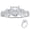 A-Engagement Ring Moissanite, variant on Engagement Rings for Woman 5A CZ Princess Cut Wedding Rings for Woman Silver Plated Promise Anniversary Size 7