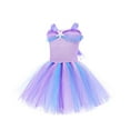 thumbnail image 4 of Rggeeun Toddler Sparkly Tutu Dress For Girls Party Gown Fairy Sea Themed Ballet Recital Dresses With Sequin Appliques For Pageants Festive Events And Stage Performances Breathable O-Neck Sundress, 4 of 6