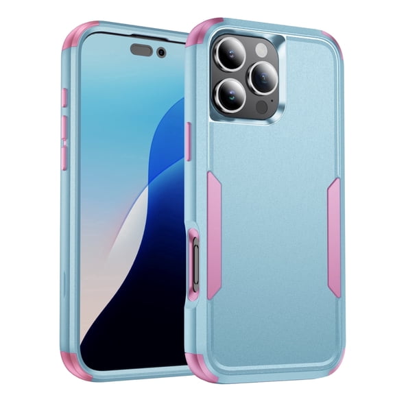 Phone Case Compatible For iPhone 16 Pro Max , Shockproof Heavy Duty Armor Protective Phone Cases Hard Rugged Bumper Cover for Iphone 16 Pro Max 6.9 inch