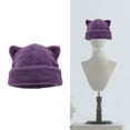 thumbnail image 2 of Furry Ushanka Head Wrap Furry Bear Soft Thicken Caps for Women Outdoor Wear Thicken Ear for Winter Sports Cycling, 2 of 9
