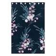 thumbnail image 4 of Pink and Red Berry Blackout Curtains for Living Room Bedroom 55W x 72/84L Insulated Window Drapes 2 Panels, 4 of 6