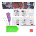 thumbnail image 1 of Bookmarks Cross Stitch Bookmark Snowman Rhinestones Alien Painting Paste Diamond Santa Claus Bookmarks Gifts Hand Made Home Diy, 1 of 7