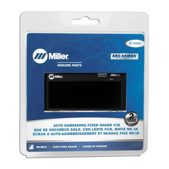 Miller Electric Welding Helmet Lens,2"x4" Lens Holders 287830