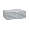 thumbnail image 2 of Safco 5 Drawer Metal Flat Files Cabinet for 36" x 48" Documents in Gray, 2 of 2
