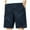 Blue, variant on WREESH Men's Camouflage Shorts Outdoor Gym Workout Shorts Summer Casual Printed Cotton Shorts Loose Straight Leg Shorts Blue