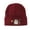Maroon, variant on Santa Claus with Stars Embroidered Beanie - Maroon OSFM