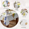 thumbnail image 5 of Watercolor Bird Table Cloth Waterproof Tablecloths, Modern Spring Branch Colorful Leaf Tablecloth Dining Table Cover for Kitchen Party Tabletop Outdoor, Rectangle Tablecloth 60x84 Inch, 5 of 9