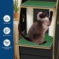 thumbnail image 4 of 4-in-1 Cat Running Wheel, Large Cat Treadmill,Large Quiet Exercise Wheel with Scratching Pad & Play Roller,Stable Wood Base for Indoor Cats, 4 of 8