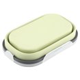 thumbnail image 4 of Foldable Silicone Lunch Container Portable Meal Prep Bento Box Expandable Food Storage Box Leakproof Reusable Container 8.07 In, 4 of 9