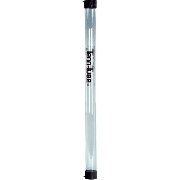 Tourna Tenn Tube Lightweight Tennis Ball Hoppers, Plastic Clear, 1.5 lb