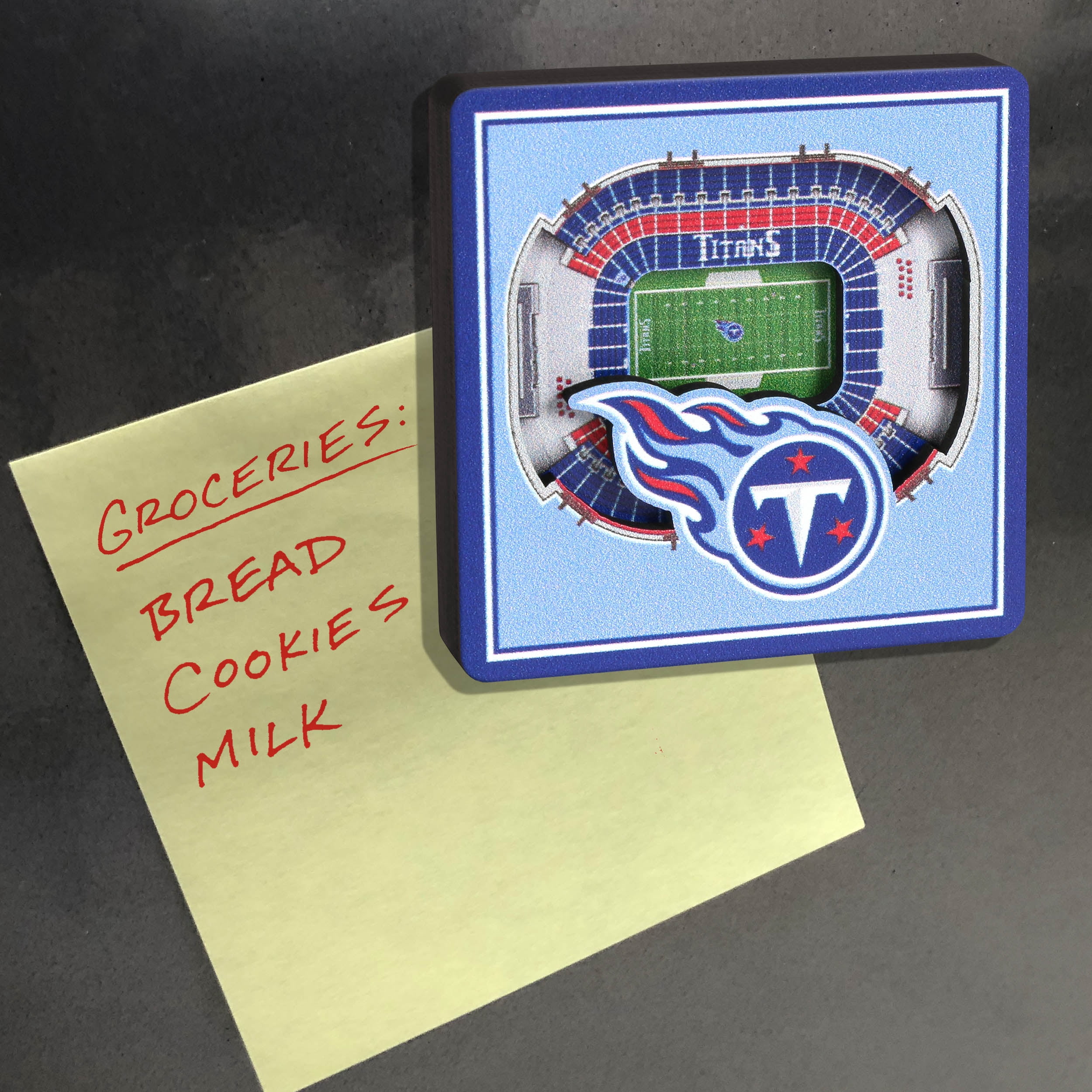 YouTheFan NFL Tennessee Titans 3D StadiumView Magnet