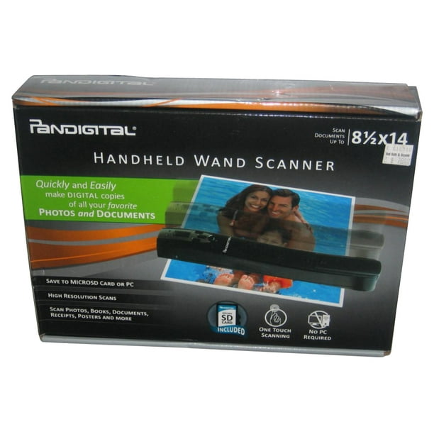 Pandigital Handheld Photo Document Wand Scanner PANSCN08 (Scans Upto