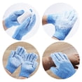 thumbnail image 6 of TekDeals 10 Pairs of Exfoliating Spa Bath Nylon Gloves Shower Soap Clean Hygiene Body Scrub Loofah Massage, 6 of 7