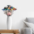 thumbnail image 5 of 50Pcs Colorful Butterfly Garden Stake Ornaments, Artificial Butterfly Flower Picks, Simulation Butterfly Lawn Decor Sticks, DIY Floral Vase Arrangement Butterfly Inserts, Fake Butterfly Stem Picks, 5 of 7