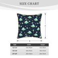 thumbnail image 2 of KLL Galaxy With Ufo Decorative Throw Pillow Covers Velvet Soft for Couch Sofa Bedroom Living Room Outdoor (No pillow core)- 16"x16", 2 of 5