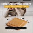 thumbnail image 4 of Machika Bamboo Cheese Board Set with Cutlery Knife Set (13 inches), 4 of 6