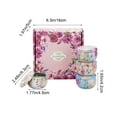 thumbnail image 3 of Pisexur Batería de cocina Velas pequeñas perfumadas con cera de soja, regalo navideño, paquete de 4 para la cocina del hogar, 3 of 6