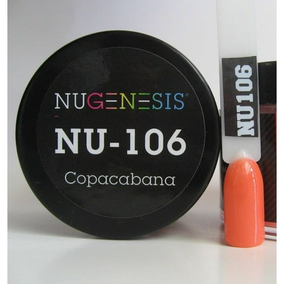 NUGENESIS Nail Color Dip Dipping Powder 1.5oz/jar - NU106 Copacabana