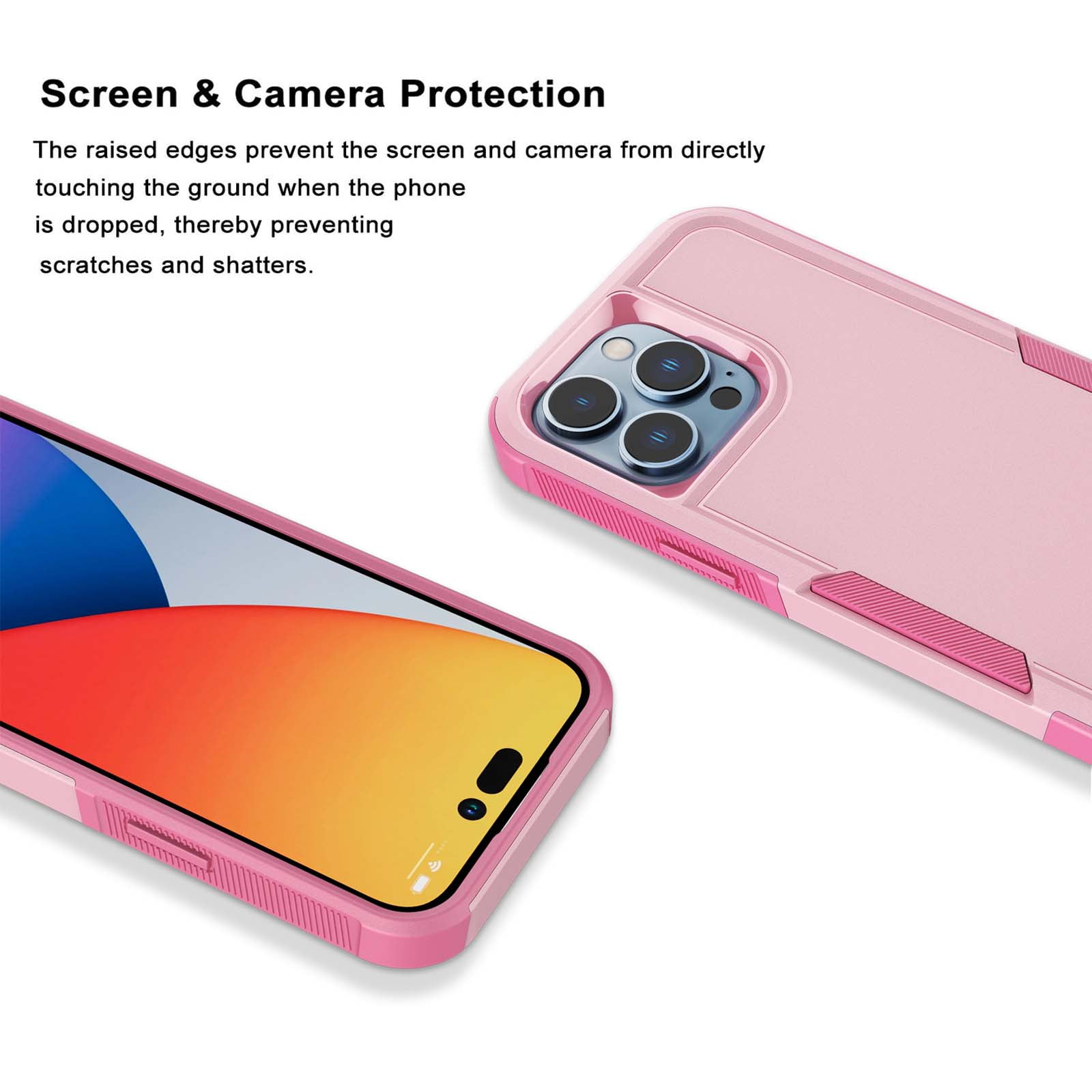 iPhone15Pro / pinkbeige 【ひも付き】 (発送はご注文から3営業