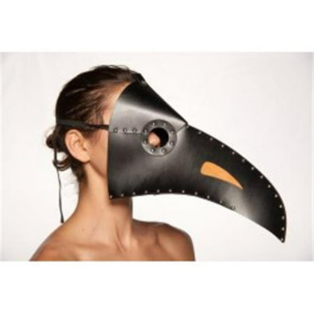 Kayso LTM011BK Long Bird Nose Masquerade Mask, Black