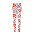 thumbnail image 4 of Amzcrzy Womens Easter Day Leggings Bunny Eggs Graphic Tights Stretchy Leggings Skinny Pant for Yoga Running Pants S-2XL, 4 of 4