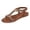 Bronze, variant on Open Toe Beach Sandals Sparkly Rhinestone Flat Sandal Low Wedge Walking Slide Shoes with Elastic Ankle Strap Gold Size 9.5