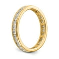thumbnail image 5 of 14k Yellow Gold Channel Set Diamond Eternity Wedding Band Anniversary Ring Size 4 - 1 Ct., 5 of 5