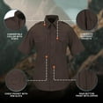 thumbnail image 6 of Propper Men's Lightweight Short Sleeve Shirt, 6 of 7