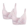 thumbnail image 1 of INSPIRE CHIC Women's Plus Size Full Coverage Padded Floral Underwired Bra, 1 of 6