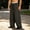 Dark Gray, variant on Mens Baggy Sweatpants Wide Leg Casual Drawstring Elastic Waist Open Bottom Loose Lounge Athletic Pants