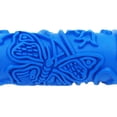 thumbnail image 3 of Embossing Flower Patterned Paint Roller Sleeve Decorative Texture Roller For Wall Painting Machine , #11, as described, 3 of 6