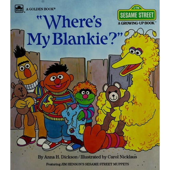 Pre-Owned Where's My Blankie (Growing-Up Book) Paperback