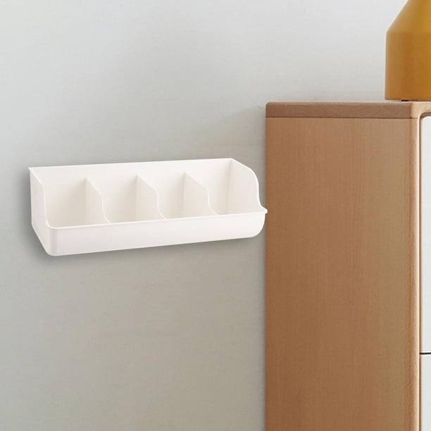 Caja de almacenamiento montada en la pared perfecl Organizador de ropa interior blanco