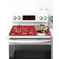 thumbnail image 2 of Stove Top Covers for Electric Stove, Snowman Kitchen Glass Ceramic Electric Cooktop Covers 28.5''x20.5'', HeatResistant Oven/Countertop/Dishwasher/Sink Protector, 2 of 3